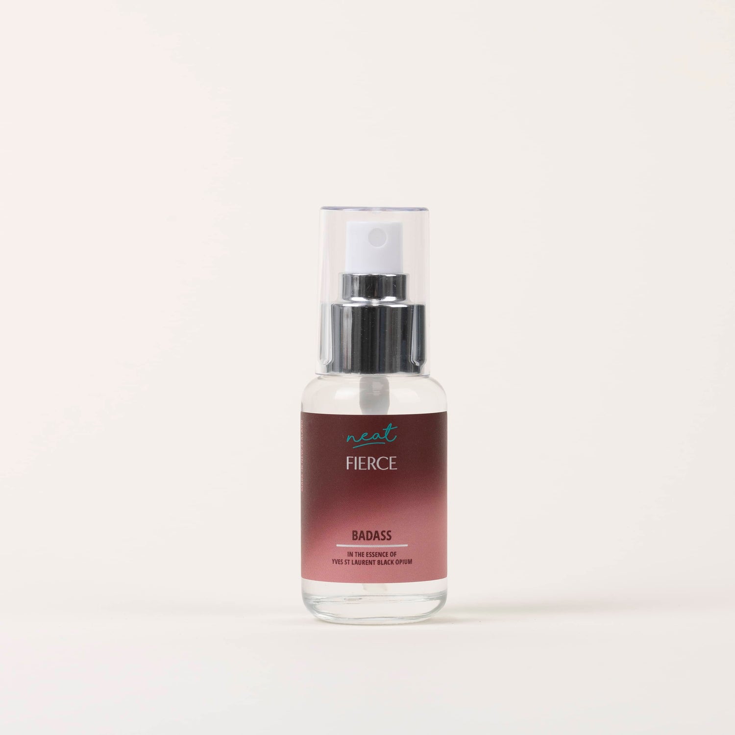 Fierce Fragrance Range: 50ml Glass Spray Bottle