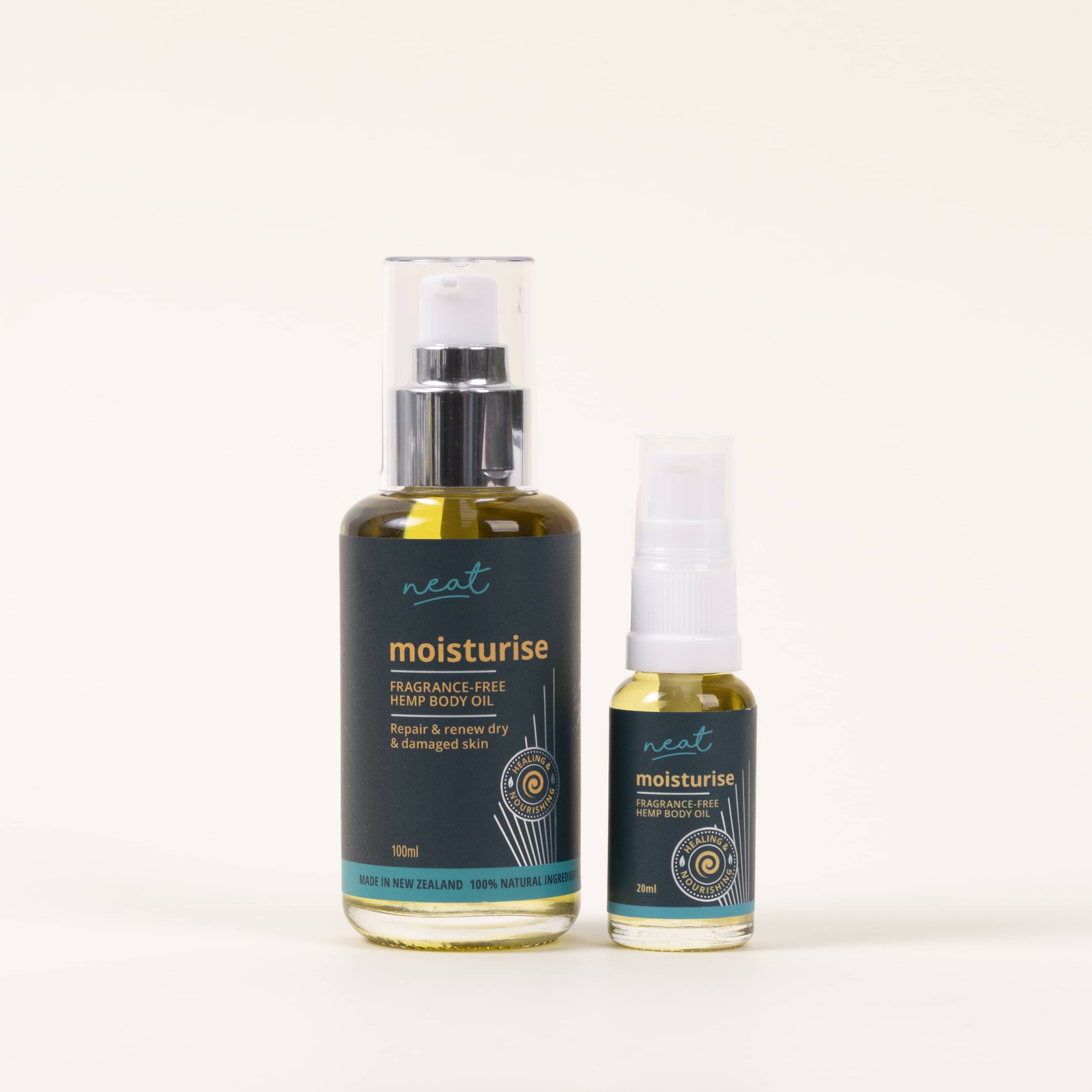 Hempseed and Aloe Vera Body Oil with Harakeke and Kowhai